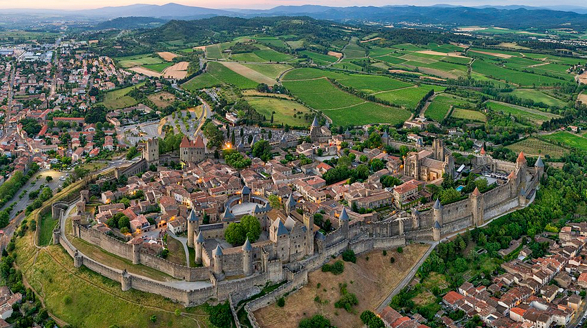 Castillo de Carcassone, Francia